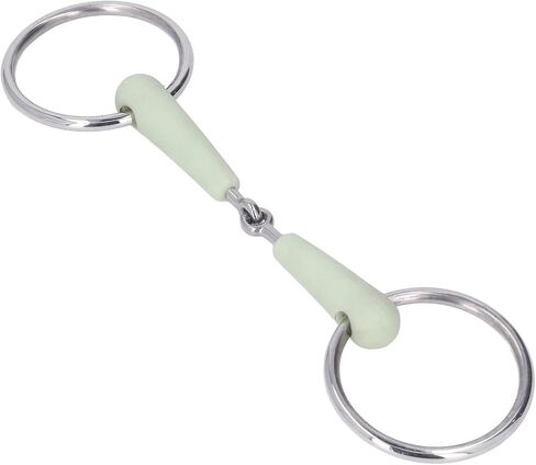 130mm Horse Mouth Snaffle, Stainless Steel Horse Bit with Chain for Equestrian Training Equipment in Saudi Arabia