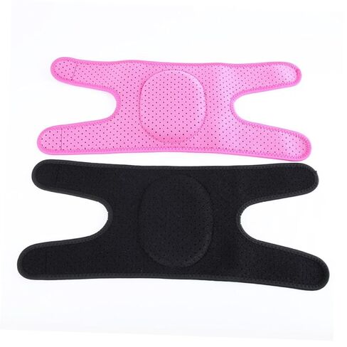 Abaodam 1Pair Sports Knee Pad for Men and Women Comfortable Winter Warm Kneelet for Running Basketball Football Hiking Non Slip Lightweight Durable Design Black in Saudi Arabia