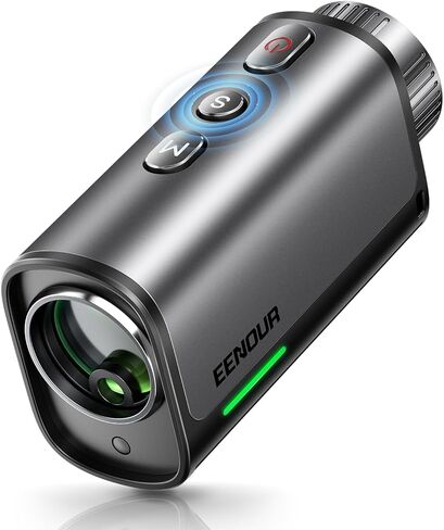 EENOUR Golf Range Finder with Slope, 1200 Yards Golf Rangefinder, Laser Rangefinders with Magnet and Pin Lock Vibration, 7X Magnification, Rechargeable Compact Portable Range Finder Golfing in Kuwait