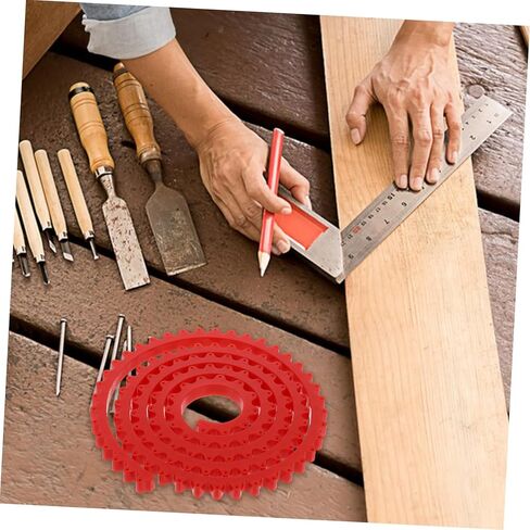 Homoyoyo Flexible Curve Template Tool for Woodworking Adjustable Profiling Strip for Precise Shape Matching and Replication Durable and Sturdy Design for DIY and Professional Use in Saudi Arabia