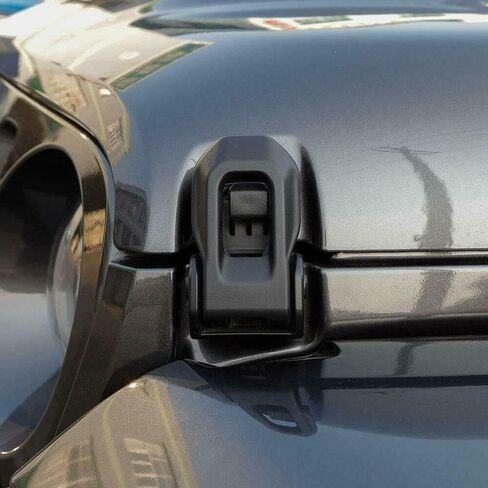 2Set of 2X Hood Lock Catch Bracket Latches Buckle Kit for Jeep for Wrangler 2018-2022 in Kuwait