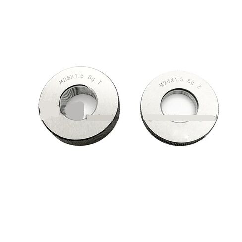 6G اليد اليمنى متري موضوع حلقة قياس مجموعة M18 M20 M22 TZ تمرير توقف غرامة (M18X1.5 6G 1SET) in Kuwait