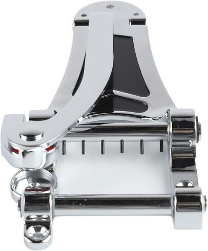 Guitar Tailpiece Replacement, Electric Guitar Tremolo Bridge, Metal Tailpiece with Hand Crank, Hardness for Jazz Rock Music, Includes 5 Screws and 2 Accessories in Kuwait