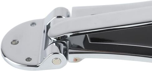 Guitar Tailpiece Replacement, Electric Guitar Tremolo Bridge, Metal Tailpiece with Hand Crank, Hardness for Jazz Rock Music, Includes 5 Screws and 2 Accessories in Kuwait