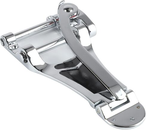 Guitar Tailpiece Replacement, Electric Guitar Tremolo Bridge, Metal Tailpiece with Hand Crank, Hardness for Jazz Rock Music, Includes 5 Screws and 2 Accessories in Kuwait