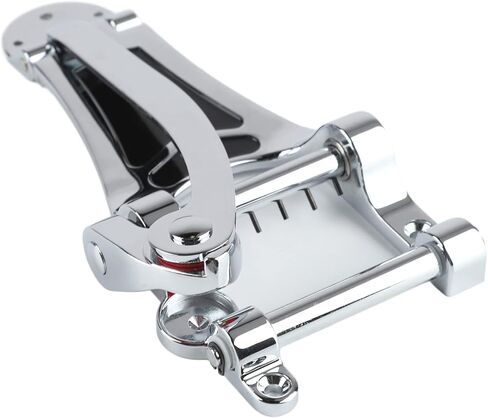 Guitar Tailpiece Replacement, Electric Guitar Tremolo Bridge, Metal Tailpiece with Hand Crank, Hardness for Jazz Rock Music, Includes 5 Screws and 2 Accessories in Kuwait