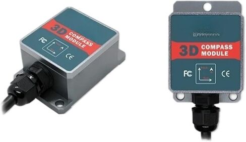 1pcs DCM250B high-Precision Three-Dimensional Electronic Compass Heading Magnetic Compass inclination Sensor Veneer(RS485-NMEA0813l) in Saudi Arabia