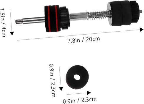 Toddmomy 1set Quick Release Cymbal Nuts Double Cymbal Stacker Accessories for Drum Kits High-grade Easy Installation Compatible Stands in Kuwait