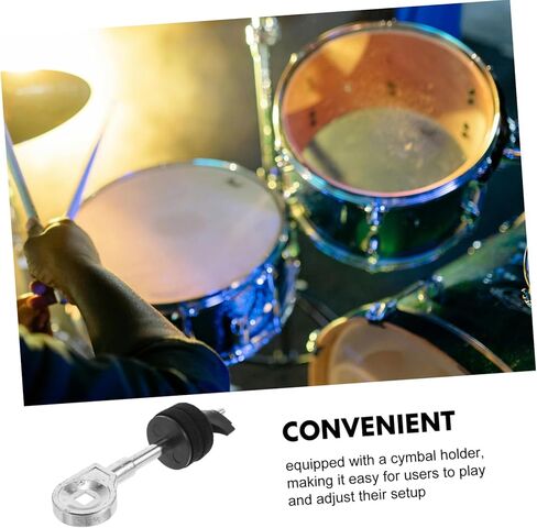 LIFKOME Drum Repair Parts Metal Drum Accessory Cymbal Stacker Stand Integrated Cymbal Holder in Kuwait