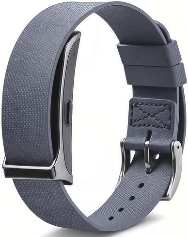 BlackPro for Hume Band Replacement Strap, FKM Rubber Loop Strap for HumeHealth Watch Band, Waterproof Adjustable Soft Fluororubber Rubber Wristband for Hume Smart Fitness Tracker in Kuwait