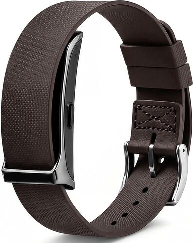 BlackPro for Hume Band Replacement Strap, FKM Rubber Loop Strap for HumeHealth Watch Band, Waterproof Adjustable Soft Fluororubber Rubber Wristband for Hume Smart Fitness Tracker in Kuwait
