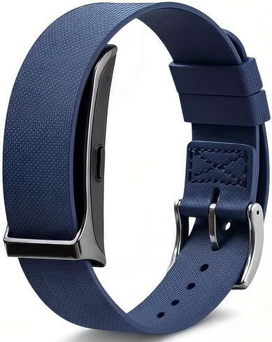 BlackPro for Hume Band Replacement Strap, FKM Rubber Loop Strap for HumeHealth Watch Band, Waterproof Adjustable Soft Fluororubber Rubber Wristband for Hume Smart Fitness Tracker in Kuwait