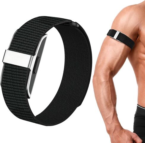 Nylon Loop Ankle/Arm/Wrist Band Compatible with Hume Band Replacement, Hook and Loop Breathable Soft Bicep Strap for Hume Band in Kuwait