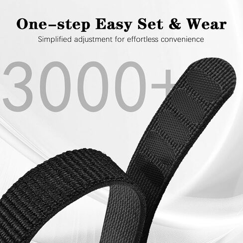 Nylon Loop Ankle/Arm/Wrist Band Compatible with Hume Band Replacement, Hook and Loop Breathable Soft Bicep Strap for Hume Band in Kuwait