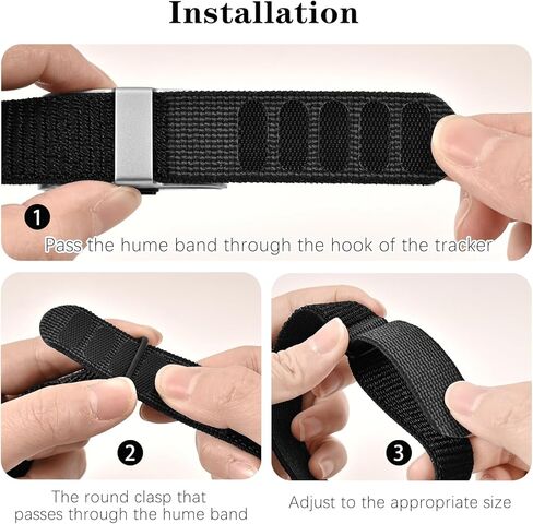Nylon Loop Ankle/Arm/Wrist Band Compatible with Hume Band Replacement, Hook and Loop Breathable Soft Bicep Strap for Hume Band in Kuwait
