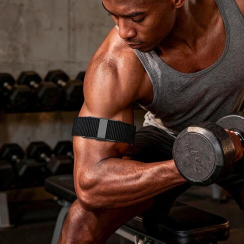 Nylon Loop Ankle/Arm/Wrist Band Compatible with Hume Band Replacement, Hook and Loop Breathable Soft Bicep Strap for Hume Band in Kuwait