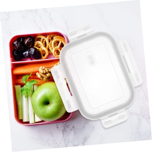 Cabilock Leak-proof Lid Replacement Reusable Food Box Cover for Lunch Box Airtight Seal Glass Container Compatible for Meal Prep Travel and Office in Saudi Arabia