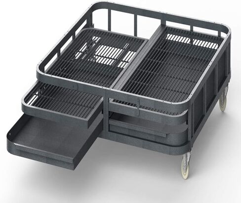 قاعدة شركة A&E Cage لـ WI8561، عجلة انزلاقية سهلة، صواني منزلقة وشبكات معدنية in Kuwait