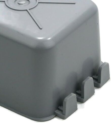 The ROP Shop 6-Pack - Gray Cage Cups with Shift Lock Design for Caged and Fenced Animals in Saudi Arabia