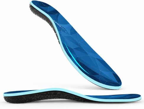 NASA Grade Plantar Fasciitis Insoles – High Arch Support Insoles Men Women - Shoe Insoles for Plantar Fasciitis Relief - Absorb Shock & Relieve Flat Foot Pain - Orthotics Inserts for Work & Standing in Saudi Arabia