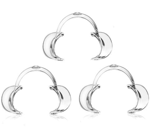 3Pcs Transparent Autoclavable Dental Teeth Whitening Lip and Cheek Retractor Dentist Mouth Opener Repeat Use Cheek Retractors Handpieces and Instruments in Saudi Arabia