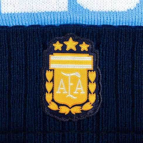 Icon Sports Compatible Argentina Messi 10 Soccer Beanie Men Size - 2 Tones Color Light Blue in Saudi Arabia