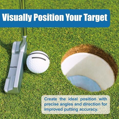 أقلام تحديد دائمة ذات طرف مزدوج لكرة الجولف والنادي، 6 عبوات، طرف مزدوج الجانب، مقاوم للماء، سريع الجفاف، مضاد للبهتان، 2 أسود 2 أزرق 2 أحمر مع حقيبة حمل in Kuwait