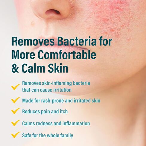 A+D Advanced Dermatitis Care Hydrogel Spray with Hypochlorous Acid 4 oz.– Cooling Antimicrobial Spray for Eczema, Psoriasis & Rosacea-Prone Skin, Reduces Itch, Redness & Inflammation in Kuwait