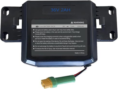 36V 2Ah Li-ion Battery Replacement for Jetson Hoverboard Batteries with 72Wh Power High Performance, Longer-Lasting Life Rechargeable Battery in Kuwait