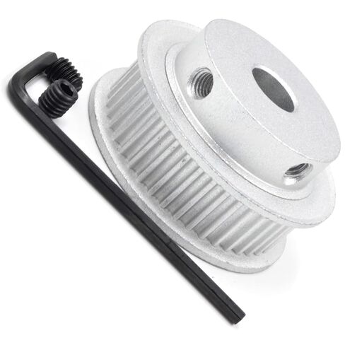 45 46 48 أسنان HTD 3M توقيت بكرة تتحمل 5/6/6.35/7/8/10/12/14/15/16/18/19/25 لعرض حزام HTD3M 6/10/15 مم 45T 46T 48T(20 مم-(شكل BF)، 45 أسنان، 10 مم) in Kuwait