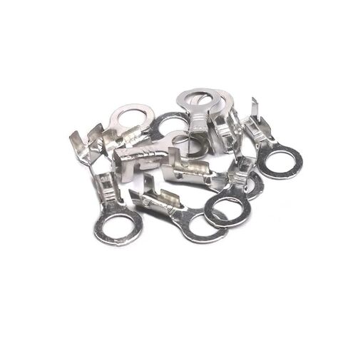 fengpeng O-Type 3.2/4.2/5.2/6.2/8.2 Cold Pressed Splice Terminals Tin Electric Plating Sertir for Wire Cable Car Speaker Male(2.5,100 Piece) in Kuwait