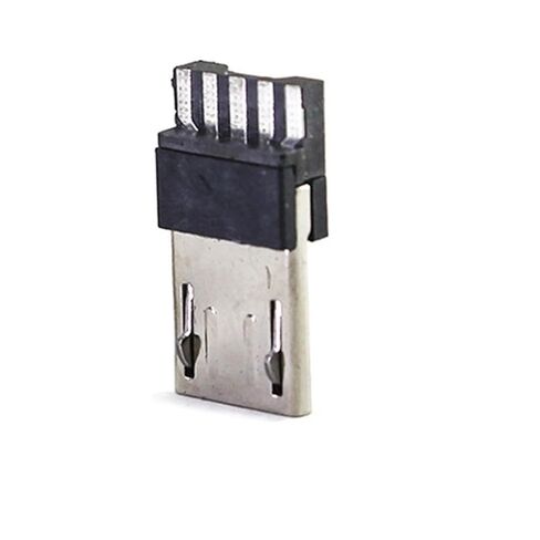 fengpeng 20/50/100pcs Micro USB 2.0 Male 4p/5Pin Connectors Connector Port Jack Tail Sockect Plug Terminal for DIY(5 pin,20 Piece) in Saudi Arabia