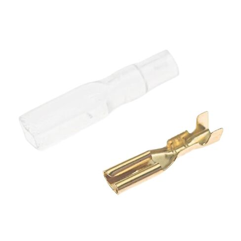 fengpeng 50set/100set 2.8mm 4. 6.3mm Female Spade Crimp Terminals Electrical Sleeve Wire Wrap Connector for 22-16AWG 0.5mm2-1.5mm2(2.8mm,100 Set) in Saudi Arabia