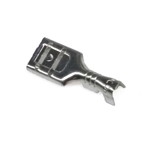 fengpeng 30 pcs/lot 6.3 Plug-in 0. with Jacket Crimp Splice Terminals Wiring Spring Cold Pressed Female Tin Plating Wire Cable Connector in Kuwait