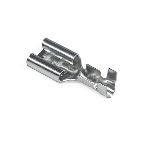 fengpeng 30 pcs/lot 6.3 Plug-in 0. with Jacket Crimp Splice Terminals Wiring Spring Cold Pressed Female Tin Plating Wire Cable Connector in Saudi Arabia