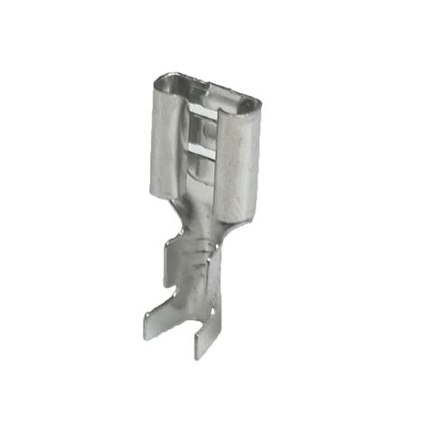 fengpeng 30 pcs/lot 6.3 Plug-in 0. with Jacket Crimp Splice Terminals Wiring Spring Cold Pressed Female Tin Plating Wire Cable Connector in Kuwait