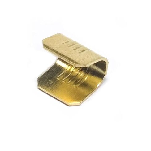 fengpeng 200pcs 500pcs 454C U-Type Crimping Button Cold Pressing Splice Electric Wire Terminal Connector Cable Lugs Sertir(200 Piece) in Kuwait