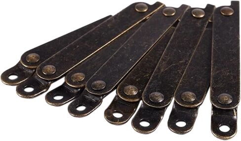 صندوق أثاث قابل للدوران وغطاء قابل للطي ومفصلة داعمة بلون برونزي 4 قطع in Kuwait