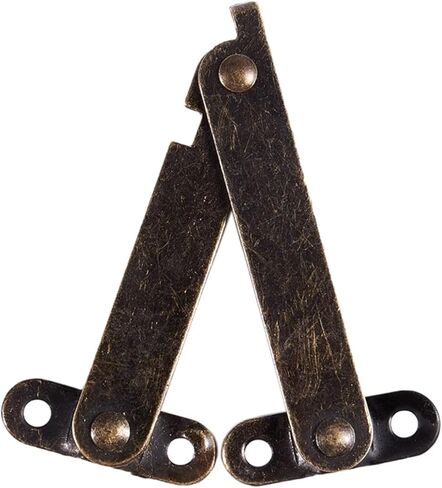 صندوق أثاث قابل للدوران وغطاء قابل للطي ومفصلة داعمة بلون برونزي 4 قطع in Kuwait