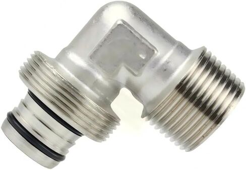 ضواغط الهواء M8088 تركيب الكوع 90 درجة - لتوصيل نظام أنابيب الهواء Maxline - استبدال تركيب محول الضواغط - أنابيب 3/4 × 3/4 بوصة ذكر NPT 175 رطل لكل بوصة مربعة - أجزاء ضاغط الهواء in Kuwait