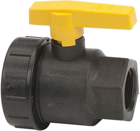Banjo UV125FP 1.25" Single Union Poly Valve in Saudi Arabia