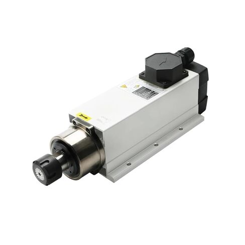7.5KW Spindle Motor air-Cooled 4 Bearings 7500W Square with Flange 18000rpm ER32(7.5KW 380V) in Saudi Arabia