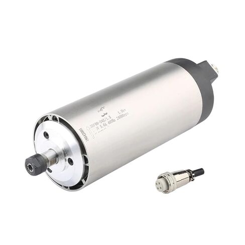 1.5kw Round air-Cooled Spindle Motor ER11 D=80mm 220V 5.6A 24000rpm(1.5kw 380V ER11) in Kuwait