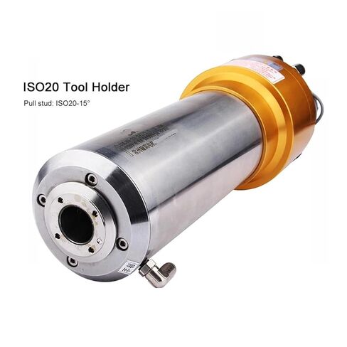 2.2KW ATC Water-Cooled Spindle ISO20 AC220V 800Hz 80MM NPN PNP(PNP,2.2kw 30000rpm 220V) in Saudi Arabia