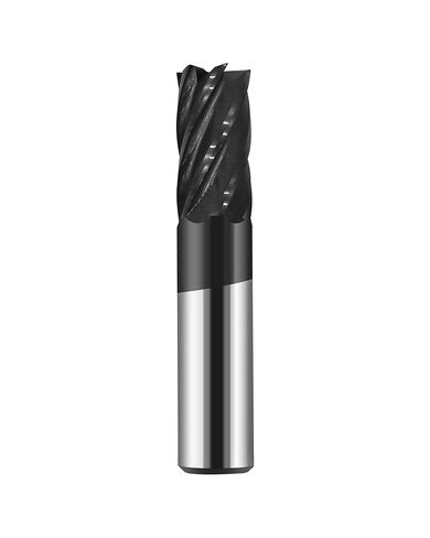 3/4in Solid Carbide End Mill,Variable Helix, 6 Flute, Variable Geometry,AlCrN Coated Bits Tool for Medium Hardness Steel, Brass, Iron in Saudi Arabia