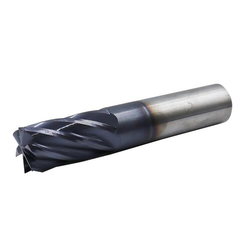 3/4in Solid Carbide End Mill,Variable Helix, 6 Flute, Variable Geometry,AlCrN Coated Bits Tool for Medium Hardness Steel, Brass, Iron in Saudi Arabia