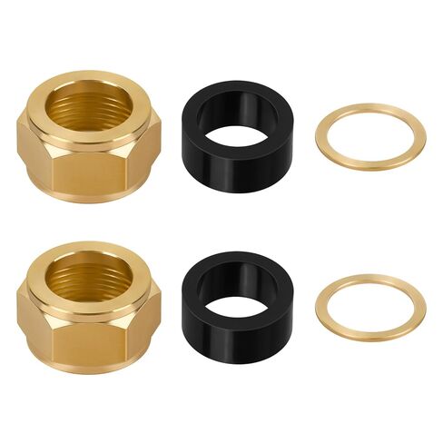 أجزاء جهاز البخار الزجاجي مقاس 5/8 بوصة، حشوات معرف، غسالات، مجموعة صواميل نحاسية، غلاية بخارية، طقم إصلاح صمام زجاجي للمجوهرات وأجهزة البخار وغلايات البخار، أجزاء الغلايات in Kuwait