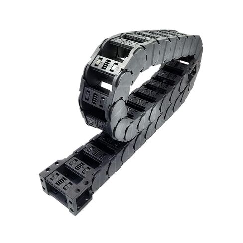 1 متر 20 سلسلة منخفضة الضوضاء السحب X سلسلة سلك الناقل كابل حامل حبل الجسر نوع فتح كلا الجانبين أجزاء النقل (R75 ، D20X100 مم) in Kuwait