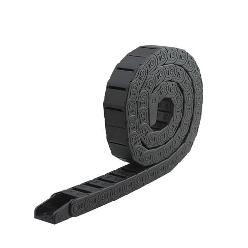 Chain 18 * 38 18 * 50 15 * 30mm 1M Brldge Non-Opening & Semi-Enclosed Plastic Towline Transmission Drag Chain Machine(18x37 mm) in Kuwait