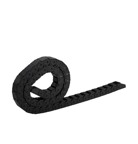 1M Cable Chain Semi-Enclosed Interior Opening 15x15 15x20 15x30 Drag Plastic Towline Transmission Machine Accessories(48mm,15x20 mm) in Kuwait